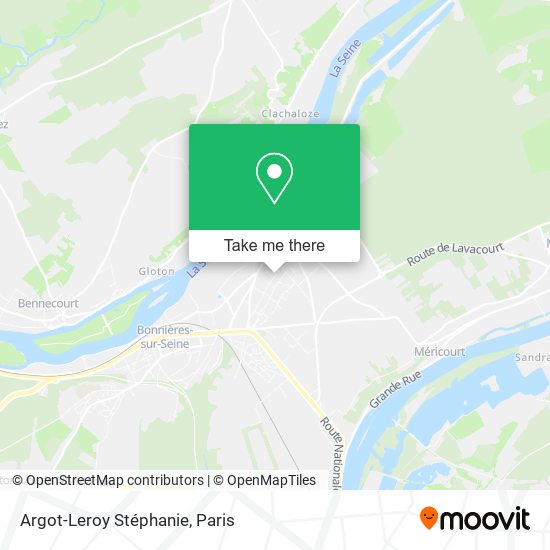 Argot-Leroy Stéphanie map