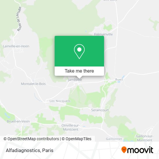 Alfadiagnostics map