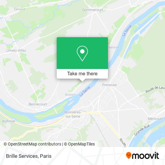 Brille Services map