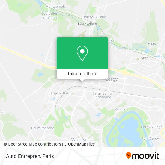 Auto Entrepren map