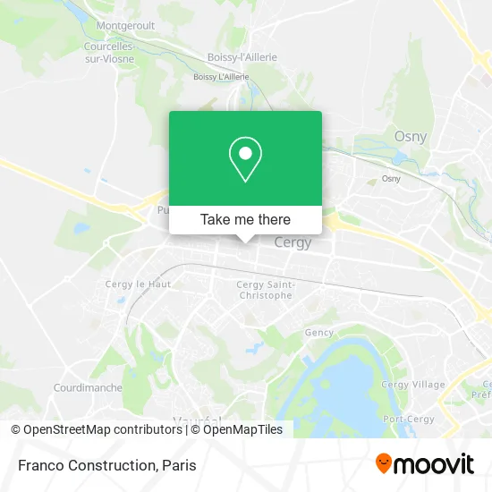 Franco Construction map