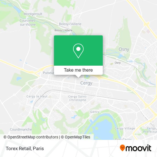 Torex Retail map