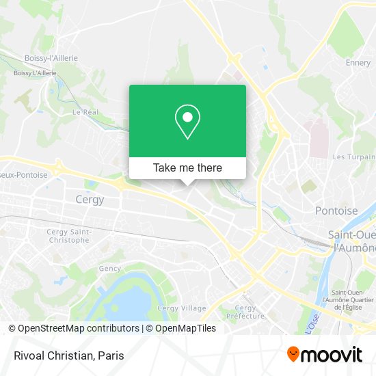 Rivoal Christian map
