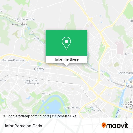 Mapa Infor Pontoise