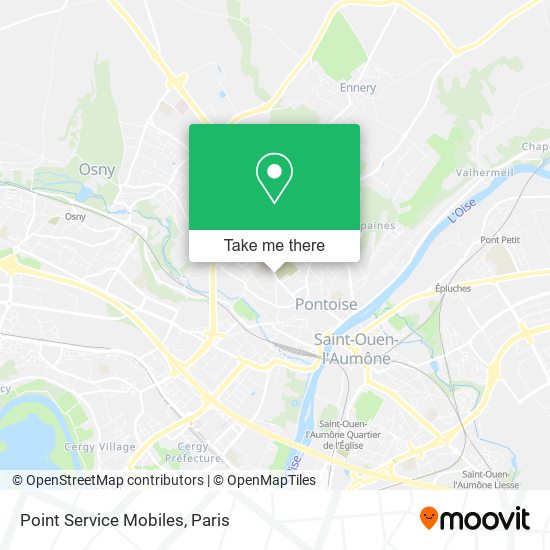 Point Service Mobiles map