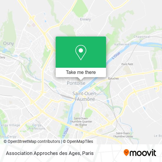 Mapa Association Approches des Ages