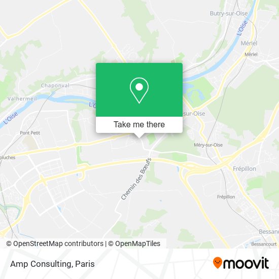 Amp Consulting map