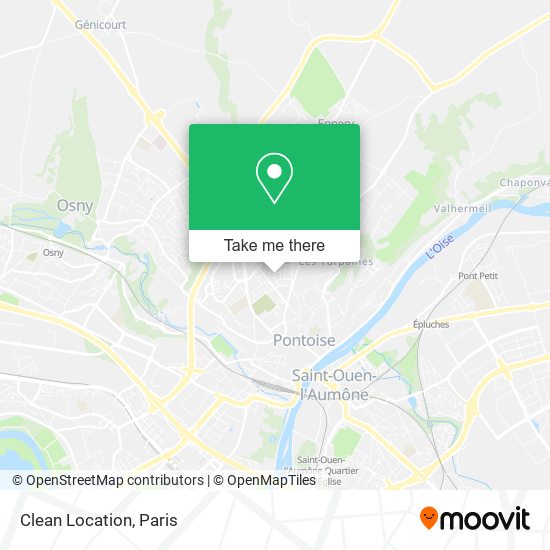 Mapa Clean Location