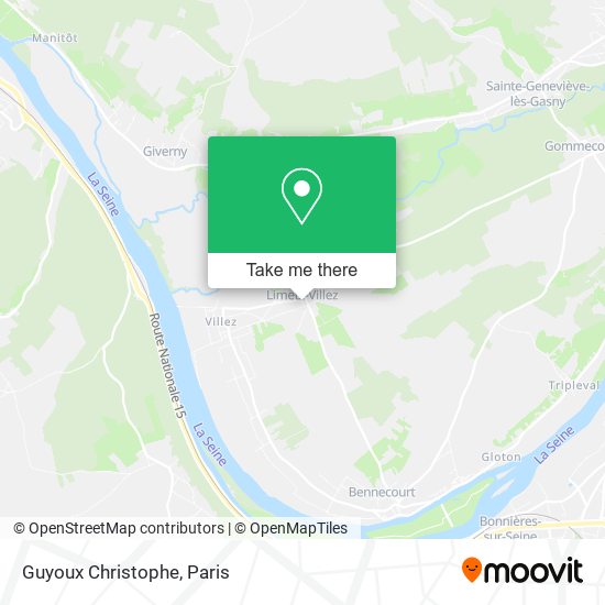 Mapa Guyoux Christophe