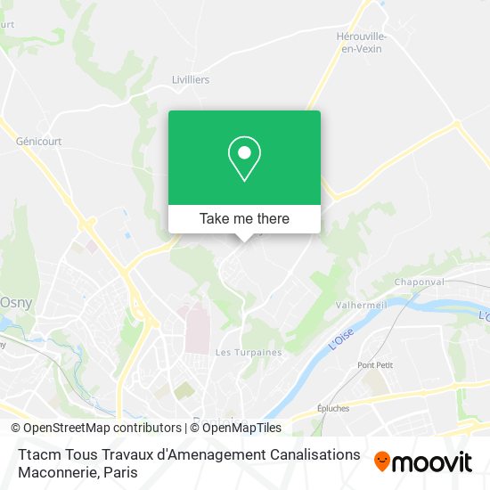 Ttacm Tous Travaux d'Amenagement Canalisations Maconnerie map