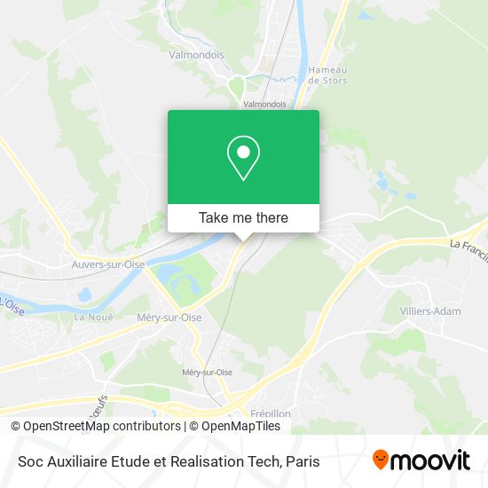 Soc Auxiliaire Etude et Realisation Tech map