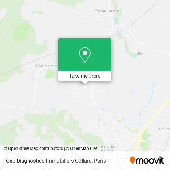 Cab Diagnostics Immobiliers Collard map