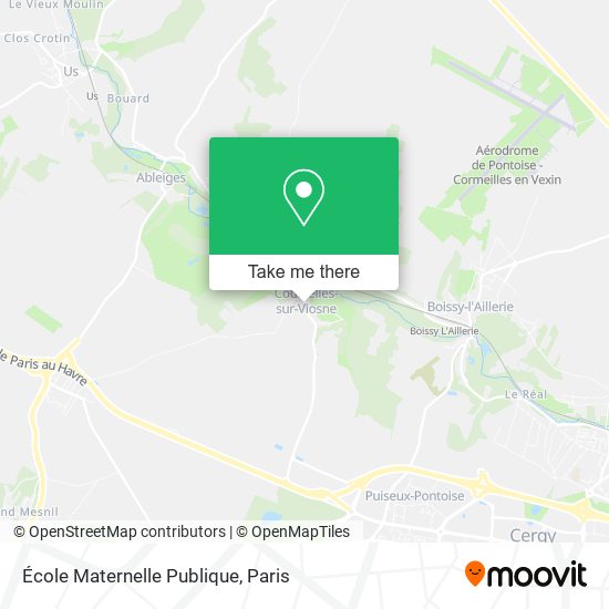 Mapa École Maternelle Publique