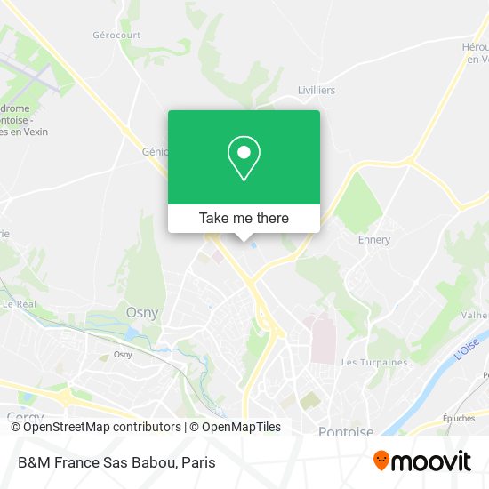 B&M France Sas Babou map