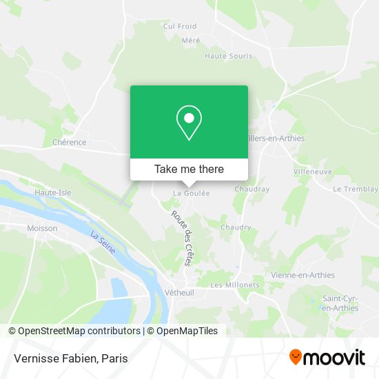 Mapa Vernisse Fabien