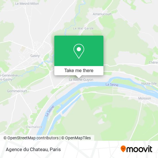 Mapa Agence du Chateau
