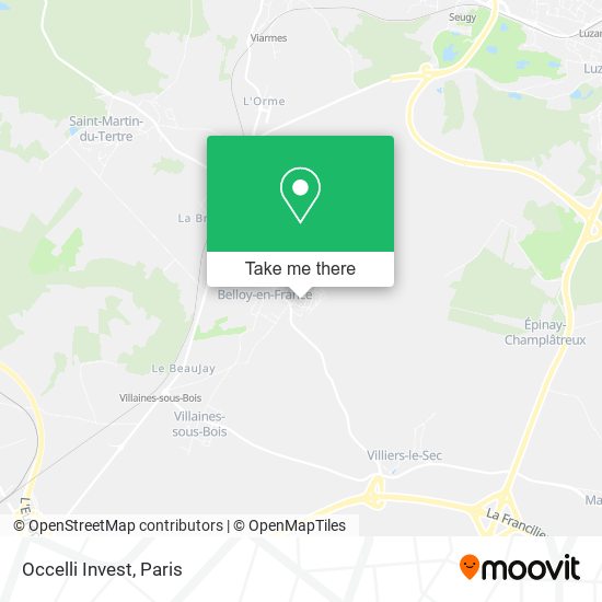 Occelli Invest map