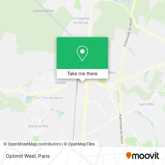 Optimit West map