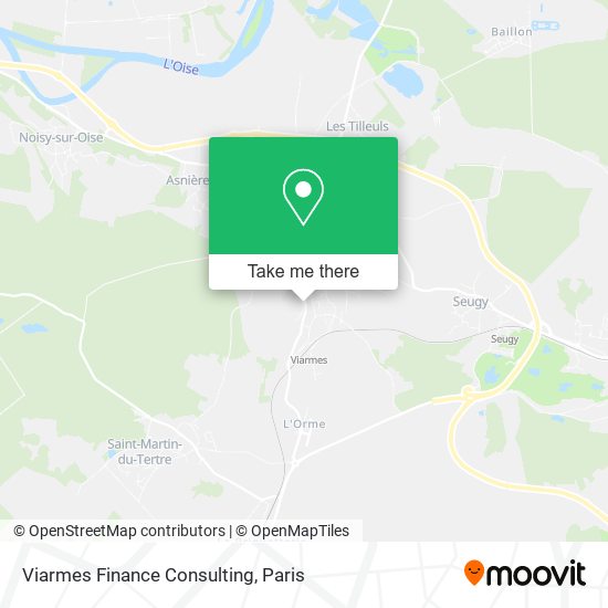 Viarmes Finance Consulting map