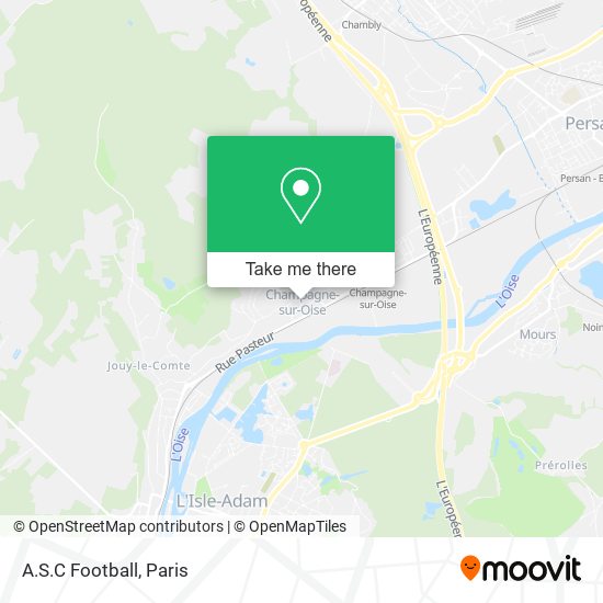 A.S.C Football map