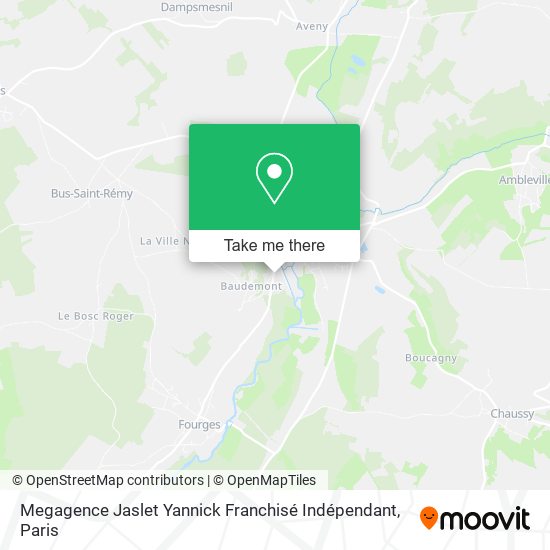 Megagence Jaslet Yannick Franchisé Indépendant map