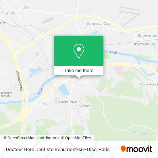 Docteur Bere Dentiste Beaumont-sur-Oise map