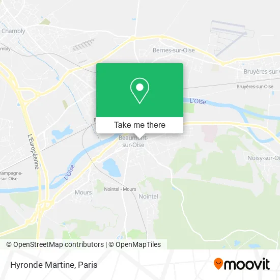 Hyronde Martine map