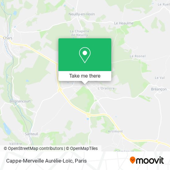 Mapa Cappe-Merveille Aurélie-Loïc