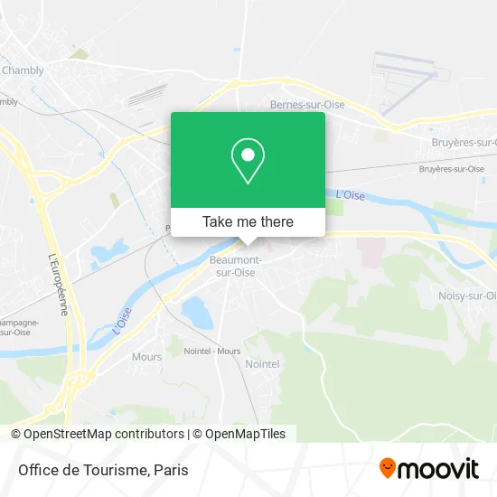 Office de Tourisme map
