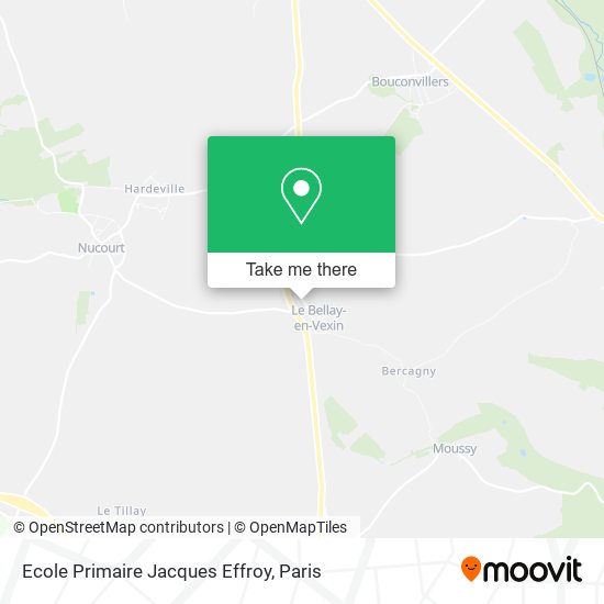 Mapa Ecole Primaire Jacques Effroy