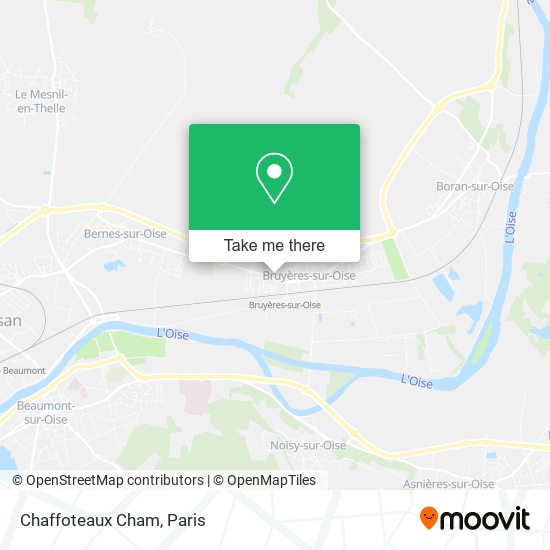 Chaffoteaux Cham map