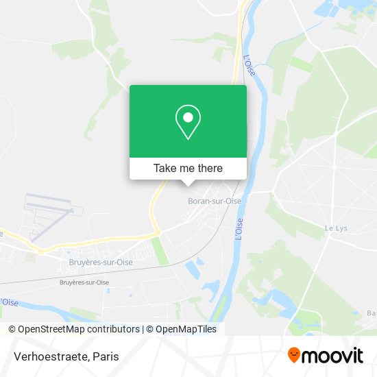 Verhoestraete map