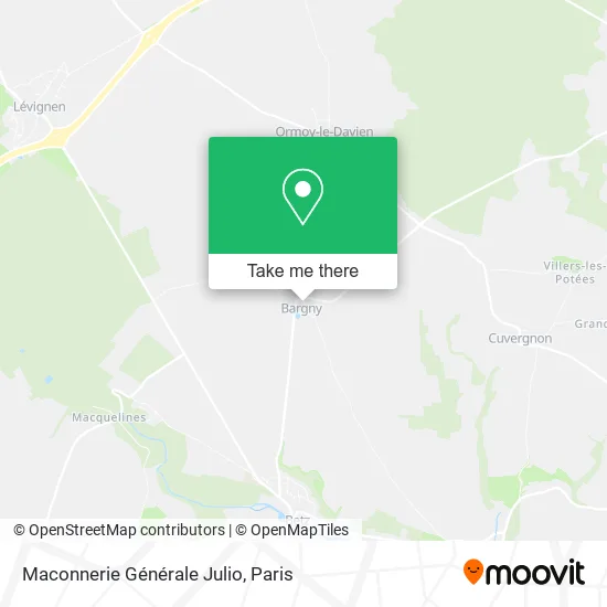 Maconnerie Générale Julio map