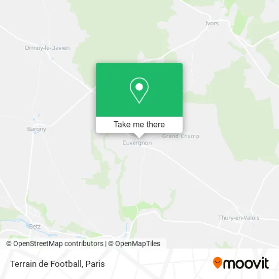 Terrain de Football map