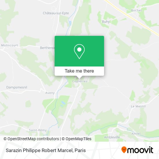 Mapa Sarazin Philippe Robert Marcel