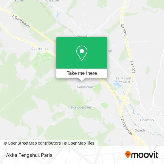 Akka Fengshui map