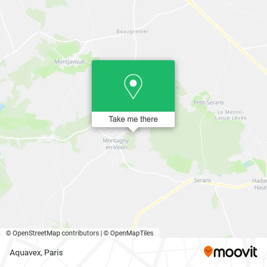 Aquavex map