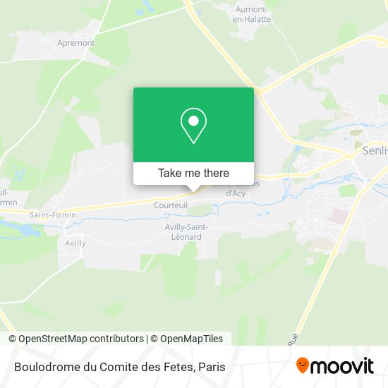 Boulodrome du Comite des Fetes map