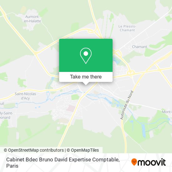 Cabinet Bdec Bruno David Expertise Comptable map