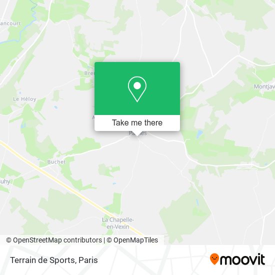 Terrain de Sports map