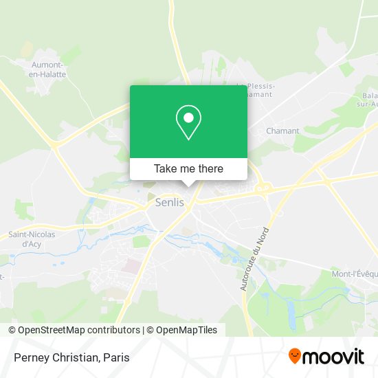 Mapa Perney Christian