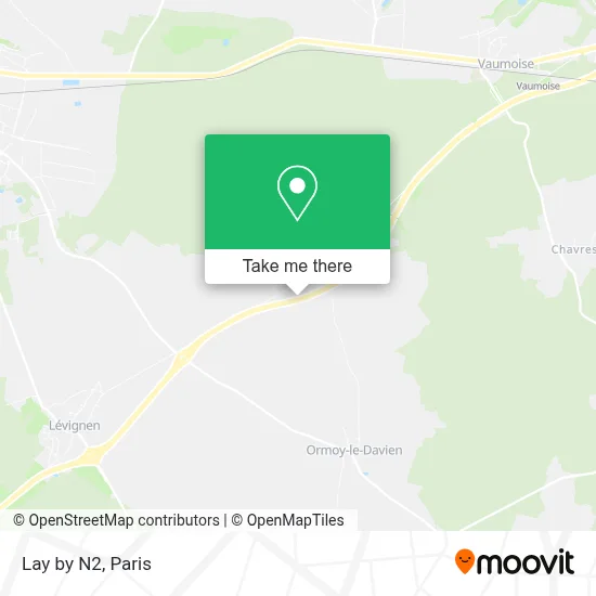 Lay by N2 map