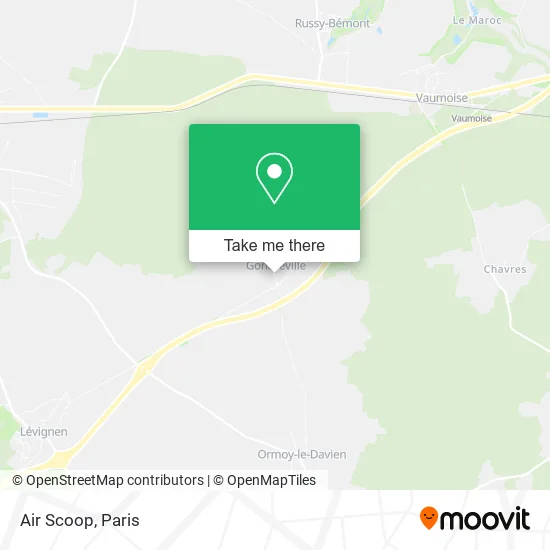 Air Scoop map