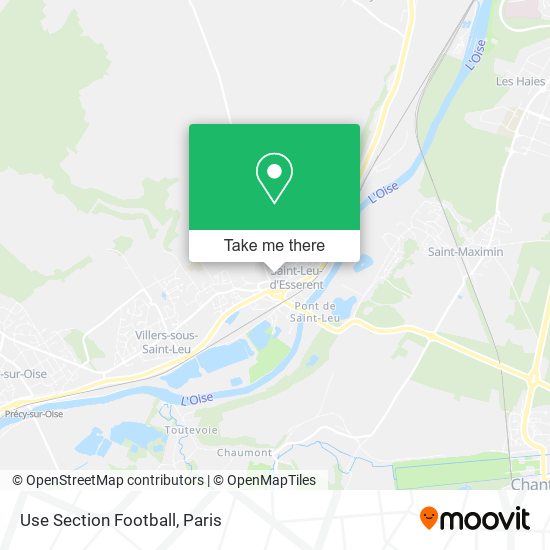 Use Section Football map