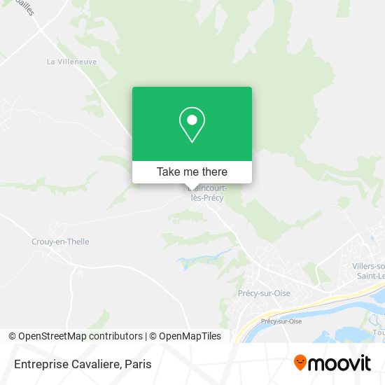 Entreprise Cavaliere map