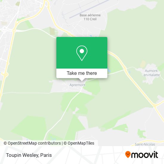 Toupin Wesley map