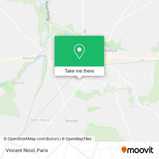 Mapa Vincent Nicol