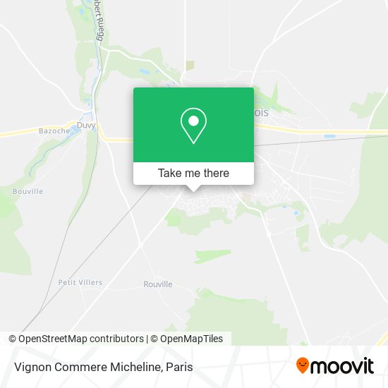 Vignon Commere Micheline map