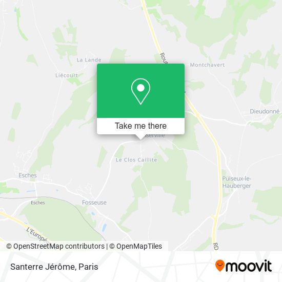 Santerre Jérôme map