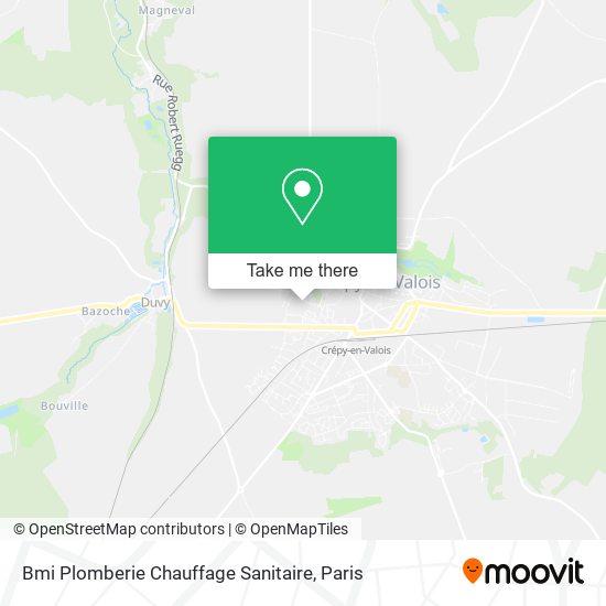 Bmi Plomberie Chauffage Sanitaire map